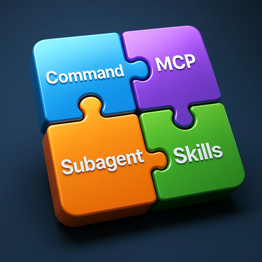 Four interconnected primitives of Claude Code