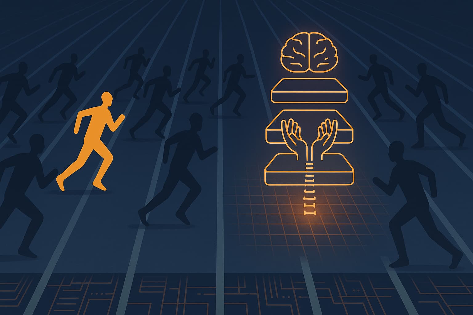 Twelve managed-agent platforms converging on one shared architecture: brain, hands, and spine