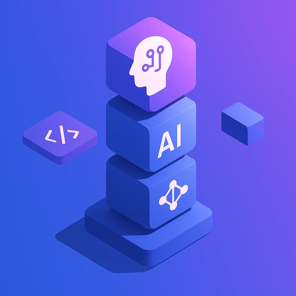 Dynamic AI-powered building blocks composition